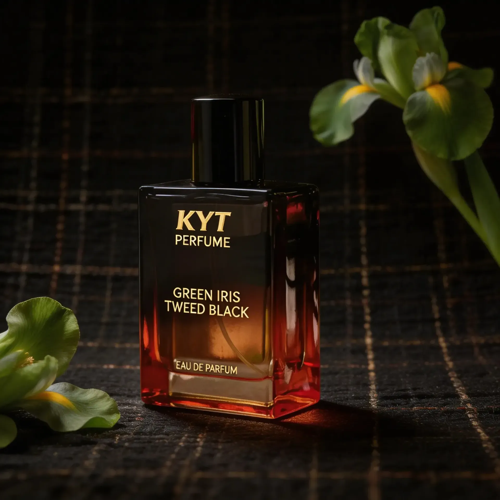 KYT PERFUME GREEN IRIS TWEED BLACK (OIL-6ML)