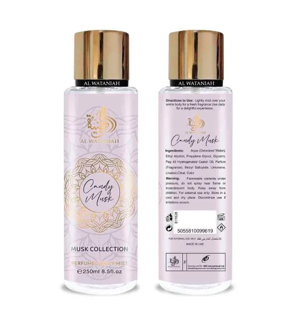 CANDY MUSK  250ML - AL WATANIAH PERFUMED MIST